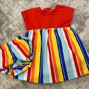 Hanna Andersson Dress and Bloomers